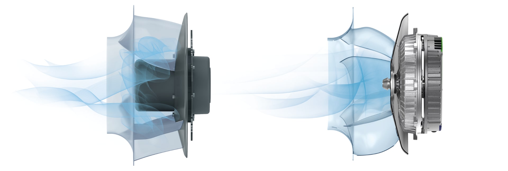 Copra Laufradversperrung Luftverwirbelung